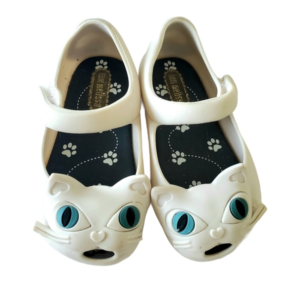 Mini Melissa Meow Cat Mary Jane Flats Toddler - Picture 6 of 6